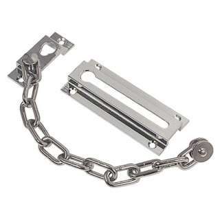 Chain door lock METAL-BUD - Polished chrome