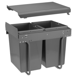Beépíthető hulladékgyűjtő GTV - PRACTI ECO 400 LARGE