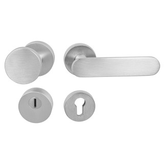 Security handle TUPAI CUBO/NELA - R 3233/4158 - Brushed chrome