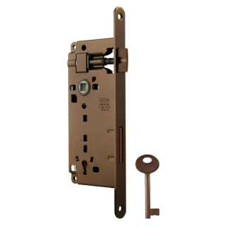 Zámok na dvere AGB F18 - Bronz matný - BB